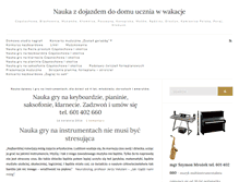 Tablet Screenshot of maciejka.org.pl